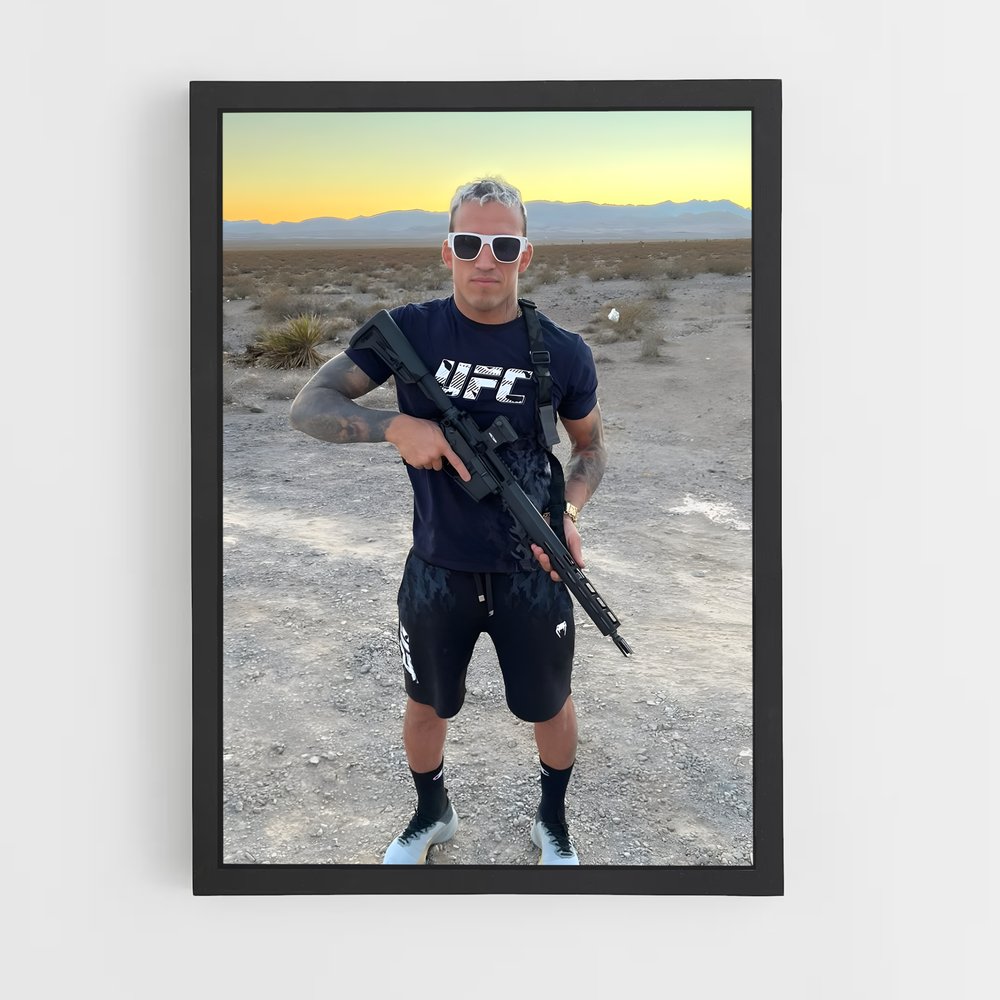 Poster Opération Charles – affiche MMA (vue 2)